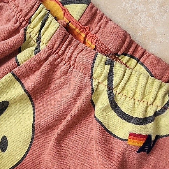 Aviator Nation Joggers Smiley Repeat Size Large Fit More Like Medium - Picture 5 of 12